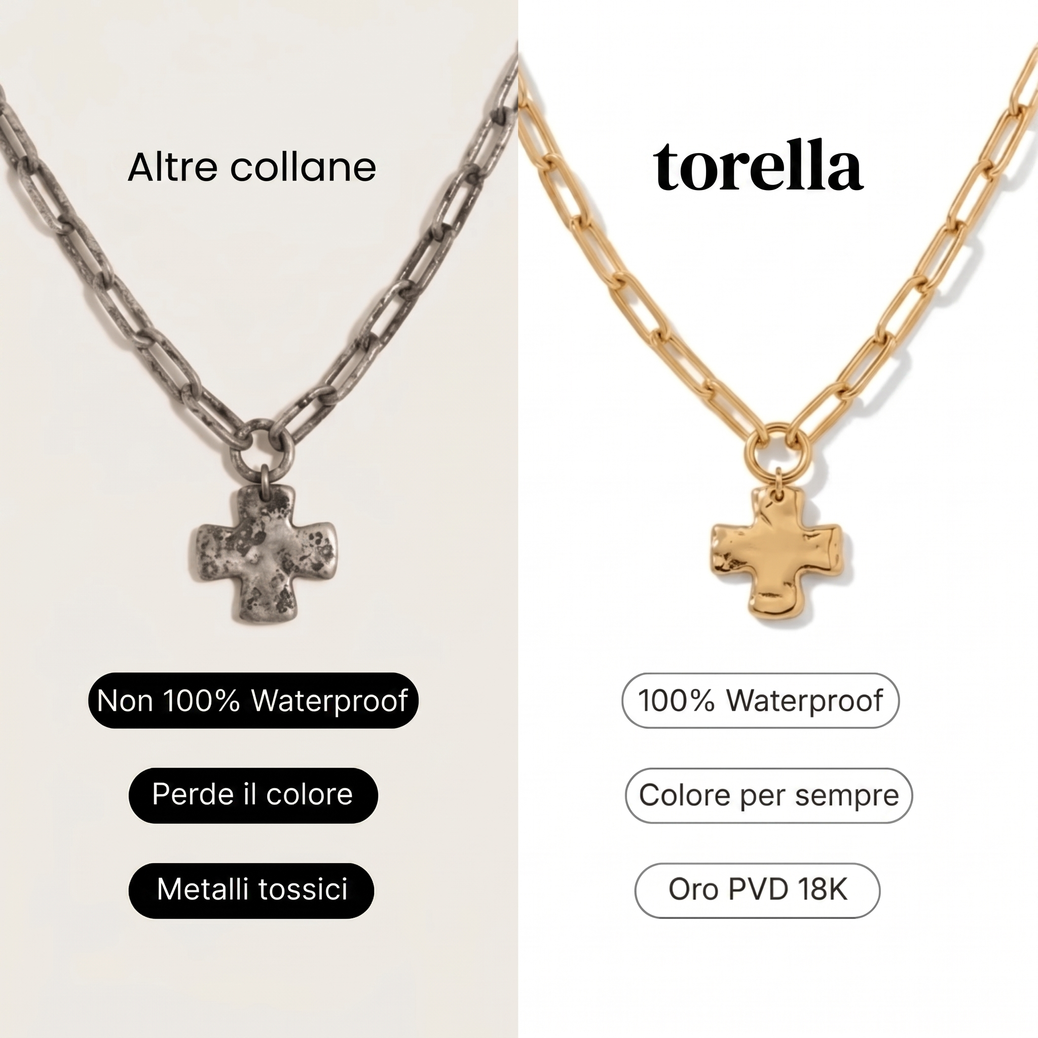 Collar Cruz Chunky
