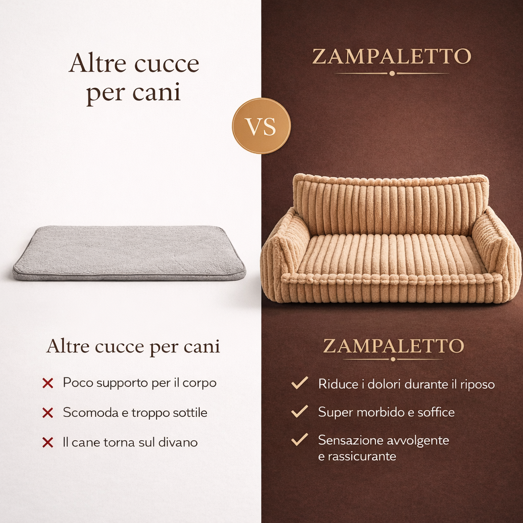 Divanetto reale per cani