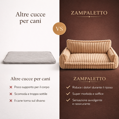 Divanetto reale per cani