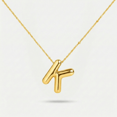 Collar Inicial Bubble