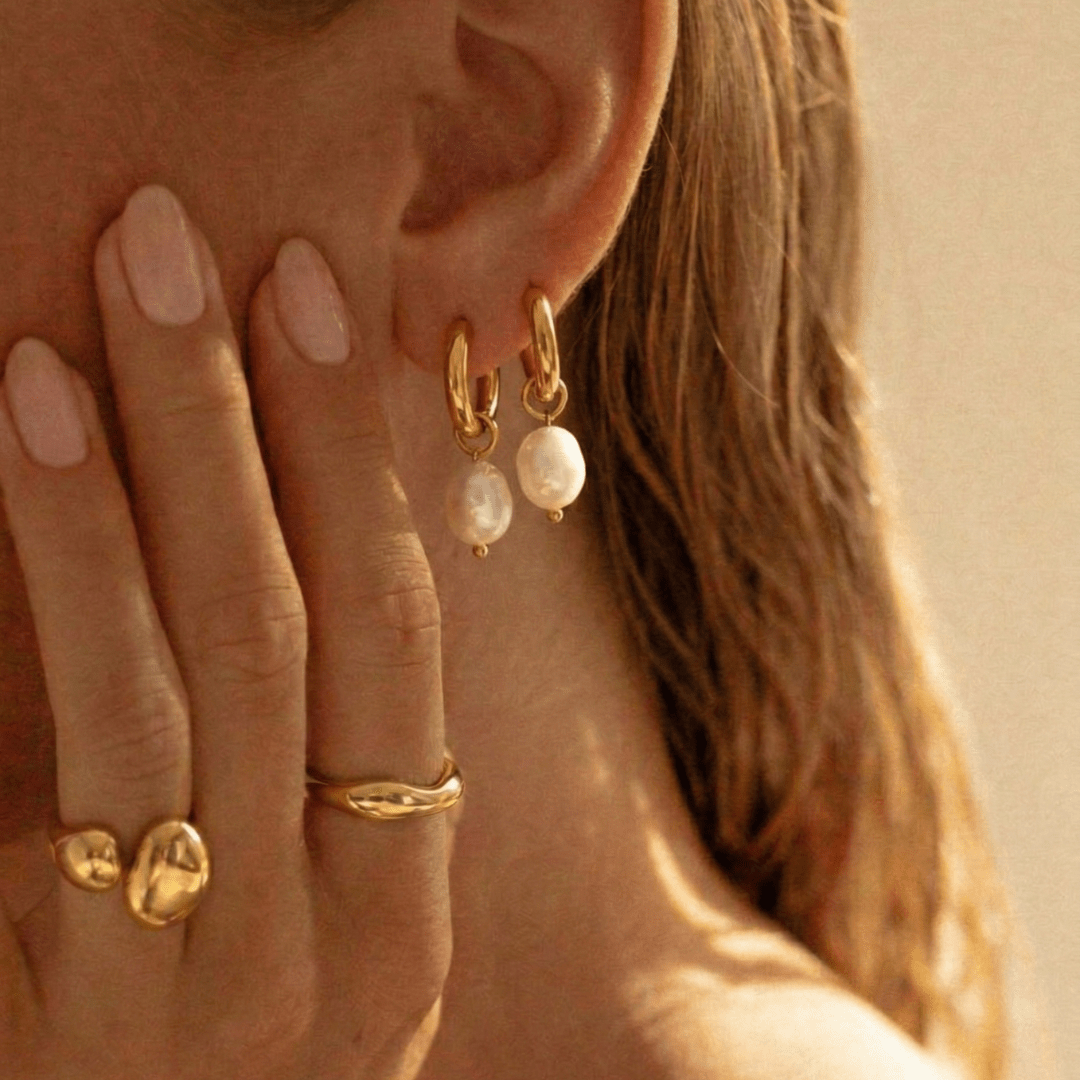 Set Anillos Wave