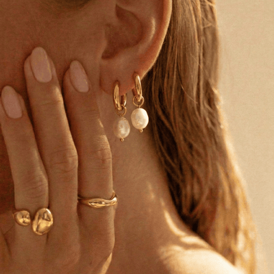 Set Anillos Wave