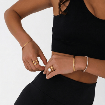 Anillo Drop y Perla