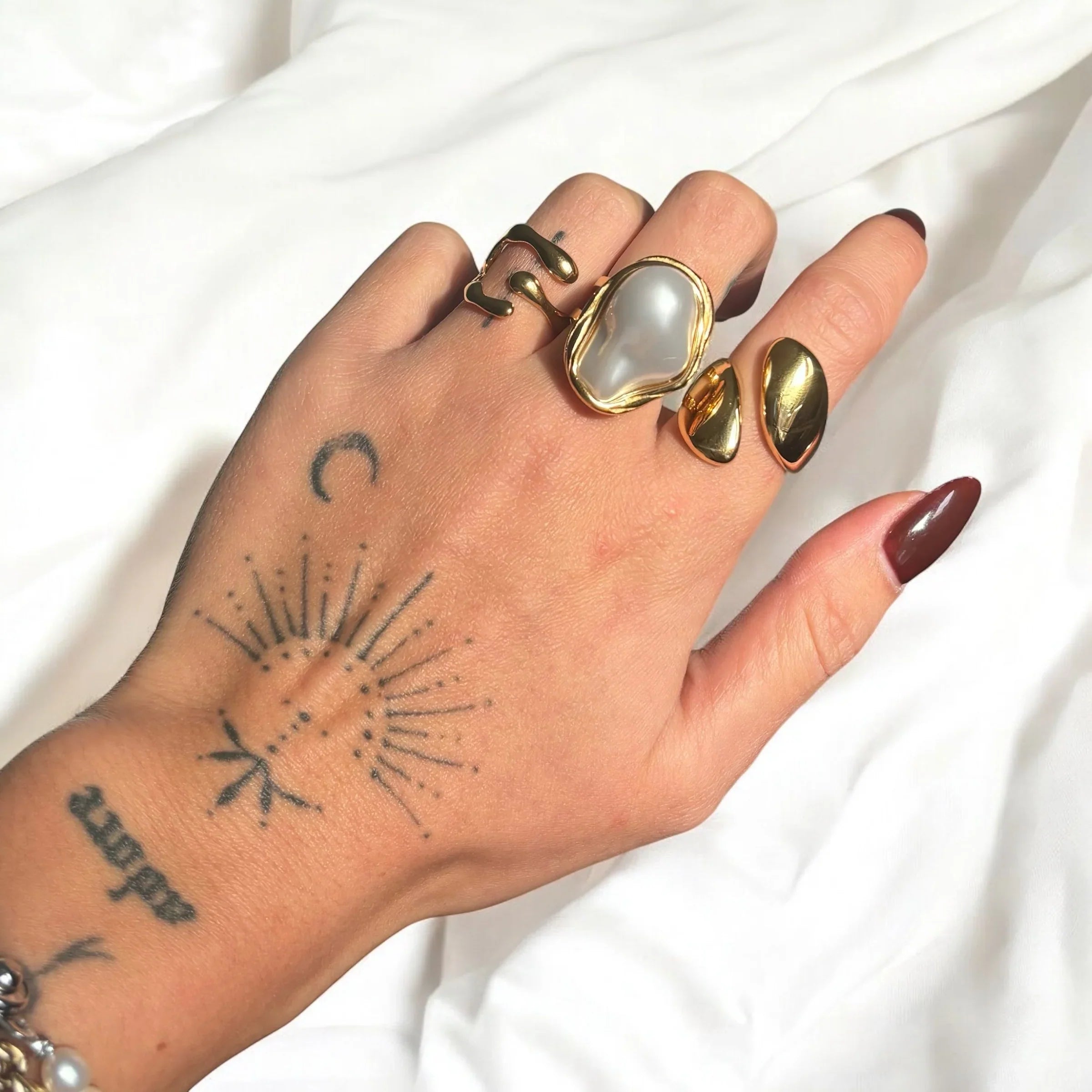Anillo Perla Nuora