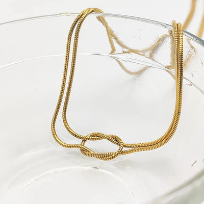 Collar Nudo de Promesa