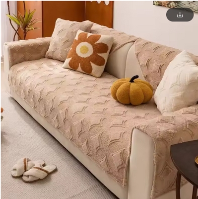 Star Series Plush Multifunctional Sofa Protective Couch Cover