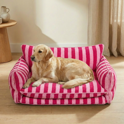 Divanetto Elegante a Righe