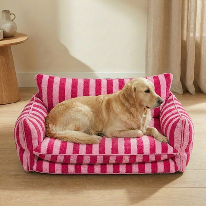 Divanetto Elegante a Righe