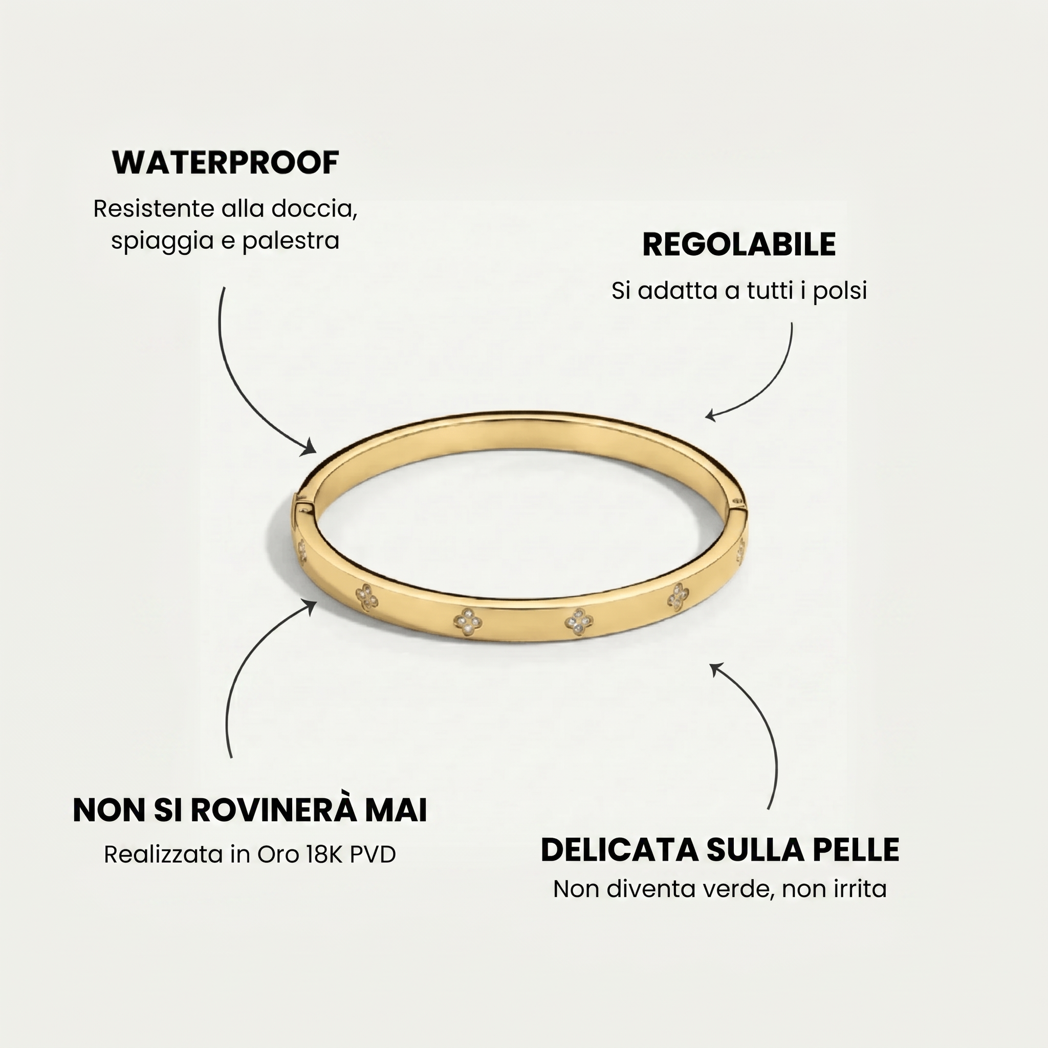 Pulsera Trébol