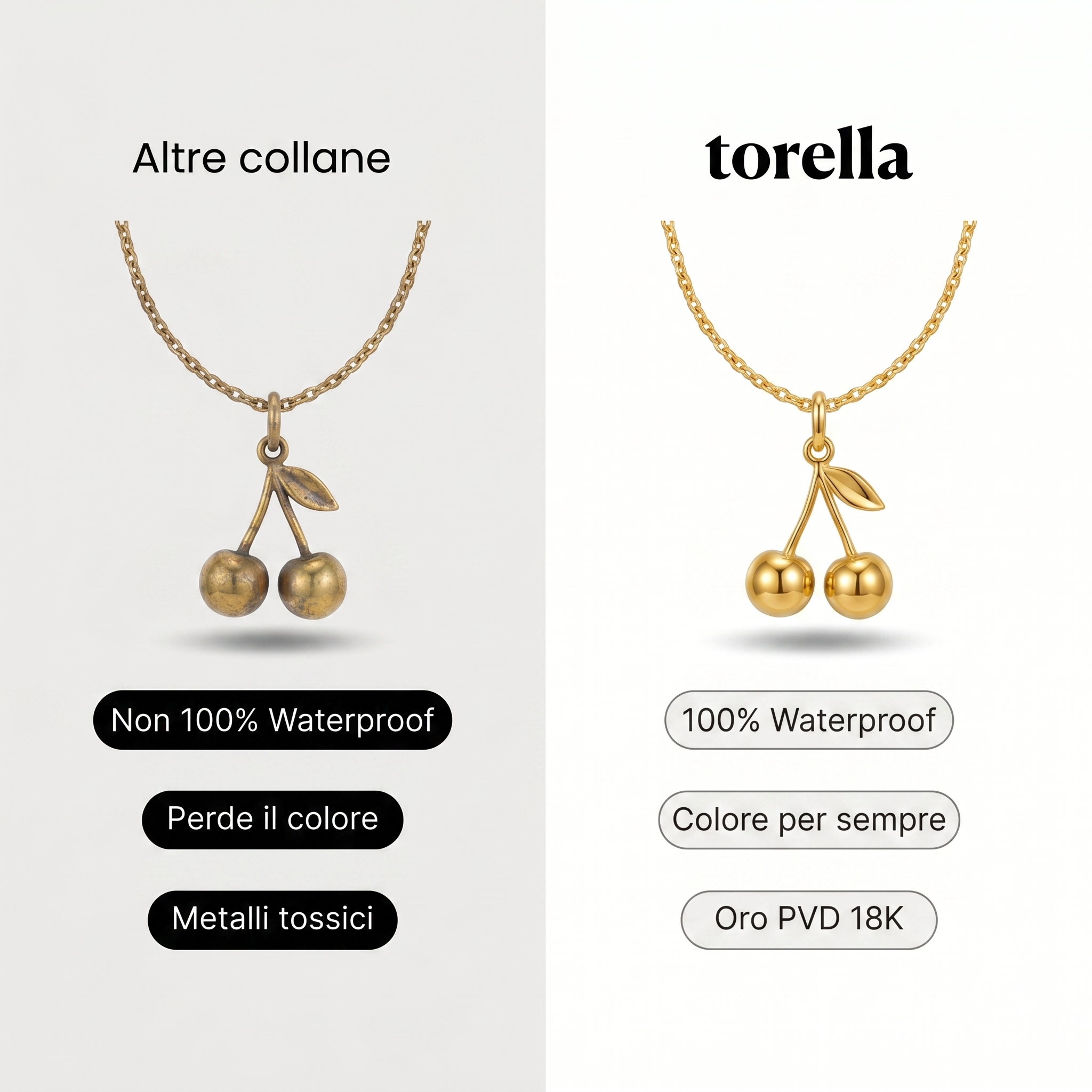 Collar Cerezas