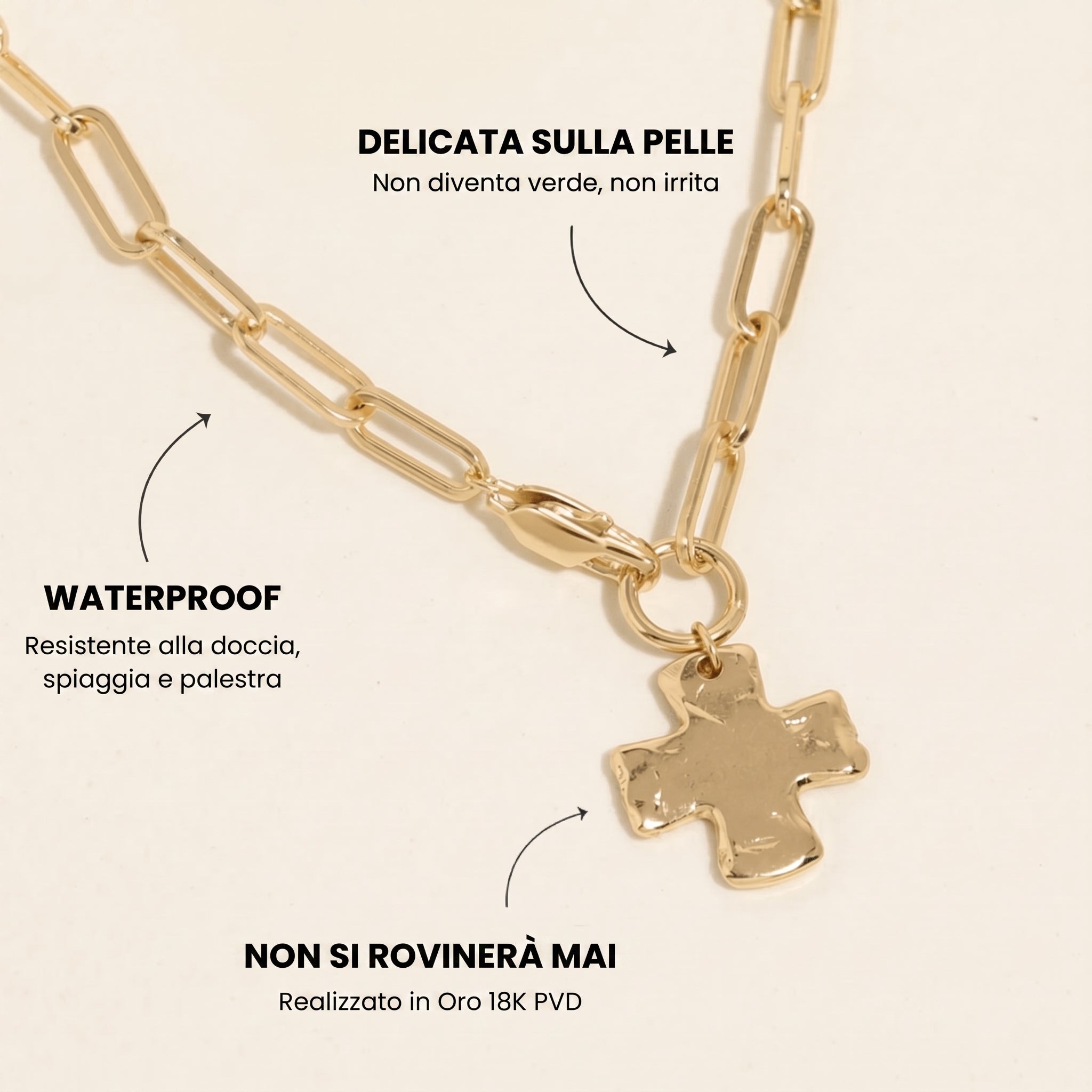 Collar Cruz Chunky
