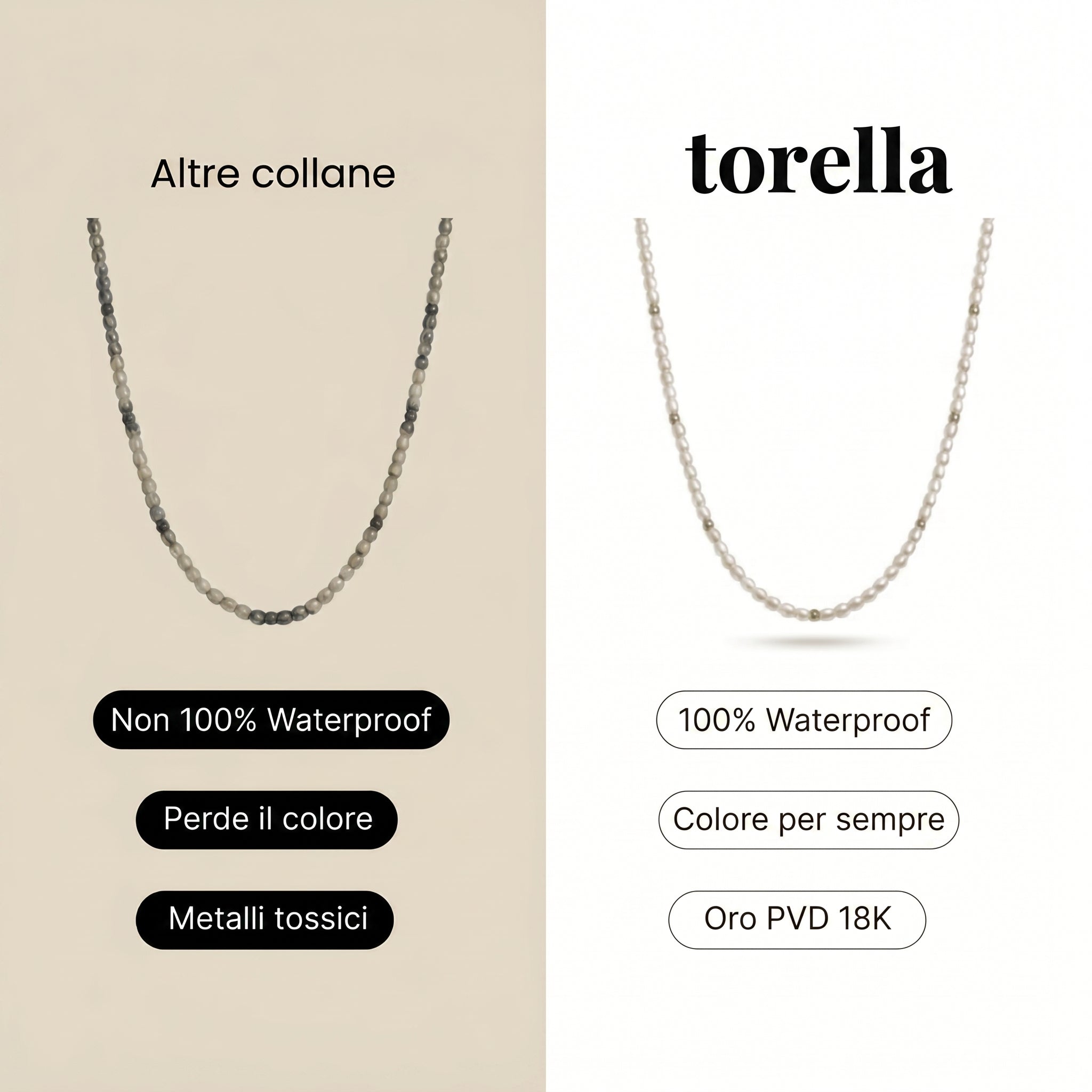 Choker Perlas y Oro