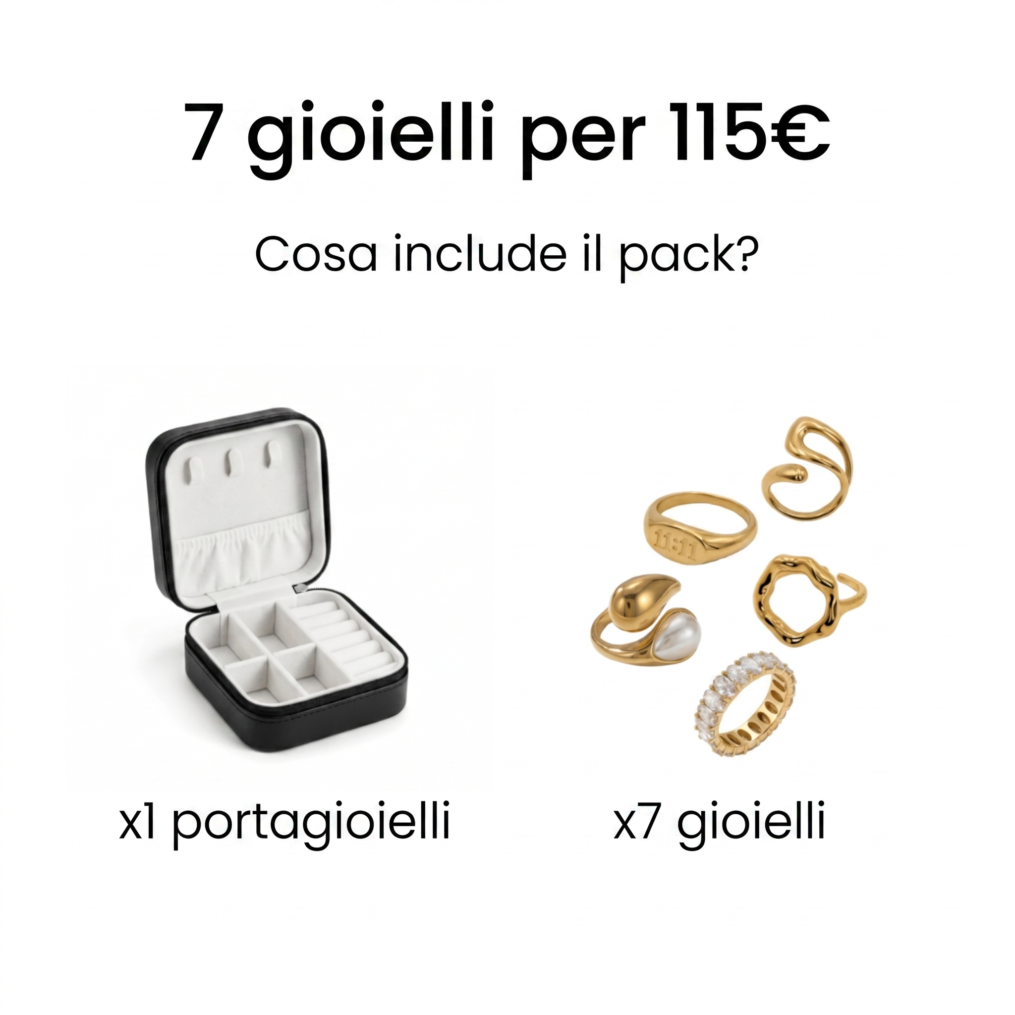 Pack da 7 Gioielli