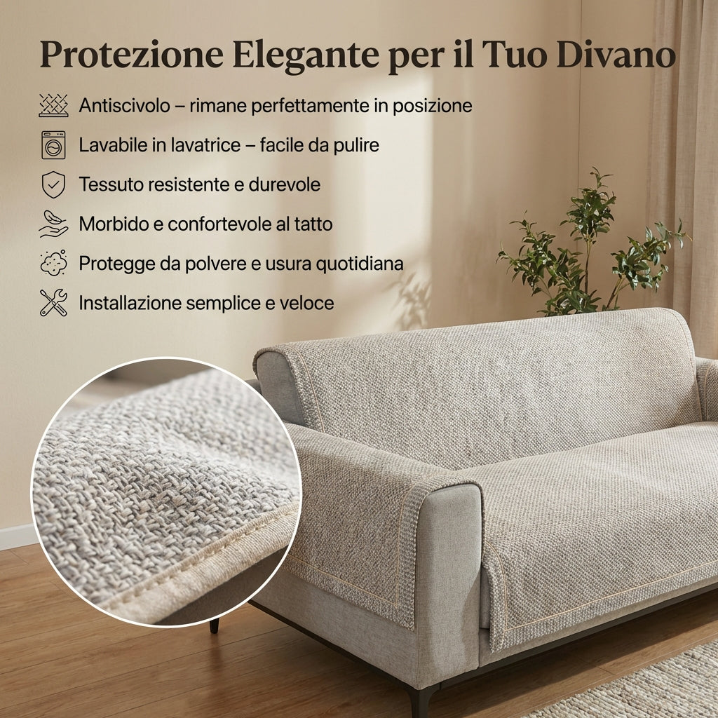 Copridivano Traspirante